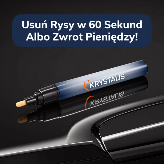Krystalis™ – Zamaskuj rysy na lakierze w minutę
