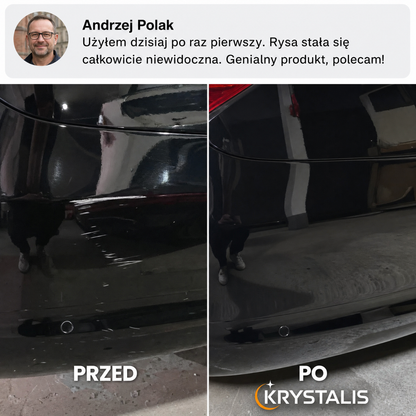 Krystalis™ – Zamaskuj rysy na lakierze w minutę