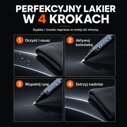 Krystalis™ – Zamaskuj rysy na lakierze w minutę