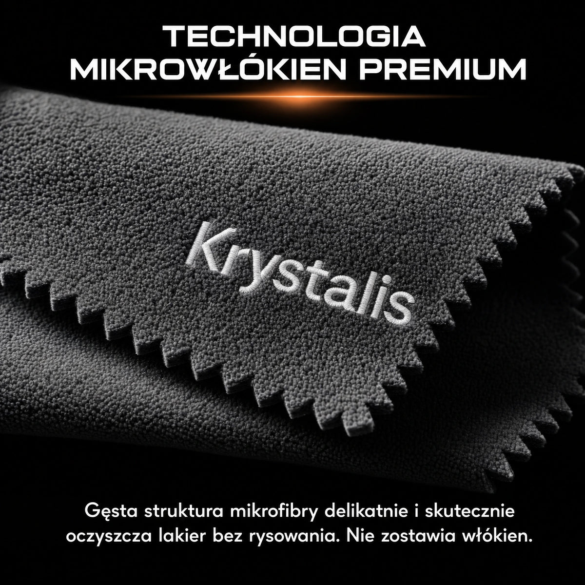 Mikrofibra Krystalis do przygotowania rysy przed aplikacją