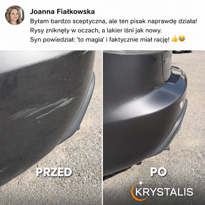 Krystalis™ – Zamaskuj rysy na lakierze w minutę
