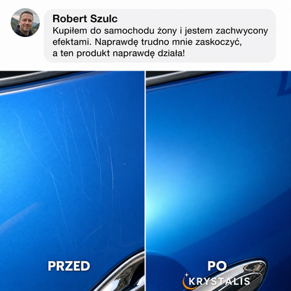 Krystalis™ – Zamaskuj rysy na lakierze w minutę
